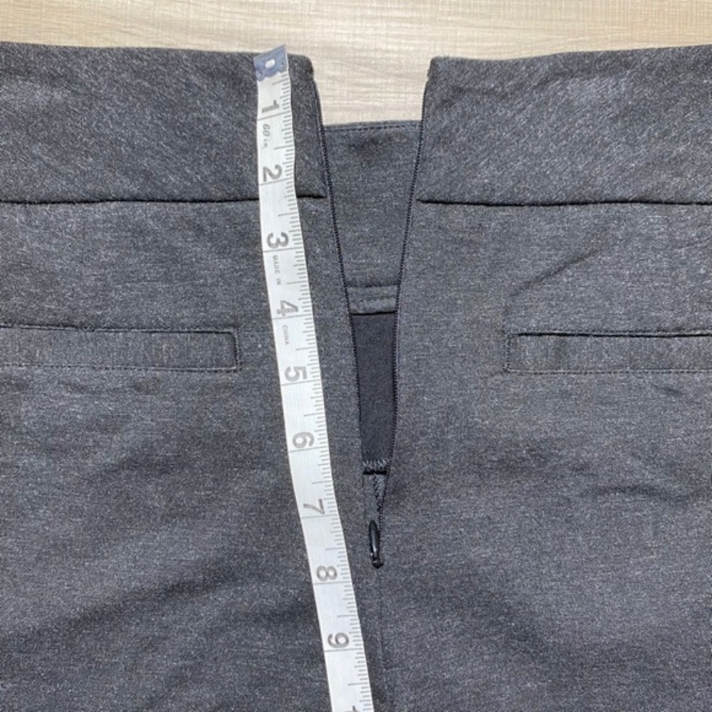 CAbi Women 188 Ponte Gaucho Pants Wide Leg Size 8 Charcoal Gray Style 188 - Picture 12 of 14